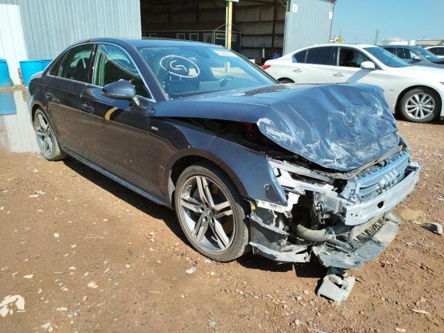 AUDI A4 PREMIUM 2018 with VIN WAUENAF40JA041146 - Photo from auction