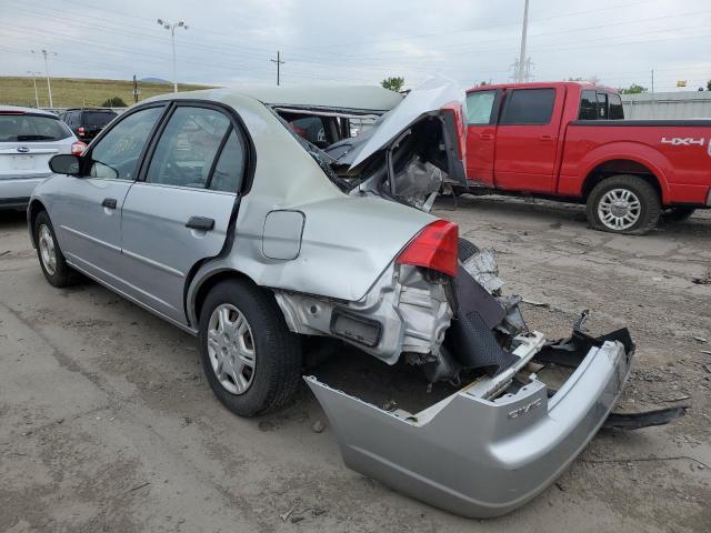 Photo 3 from auction – 2001 HONDA CIVIC LX with VIN 2HGES16551H501649