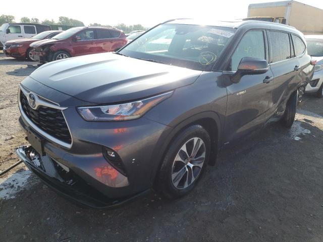 Photo 2 from auction – 2020 TOYOTA HIGHLANDER with VIN 5TDHBRCH0LS000519