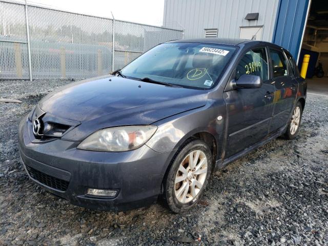 Photo 2 from auction – 2008 MAZDA 3 HATCHBAC with VIN JM1BK343381793955