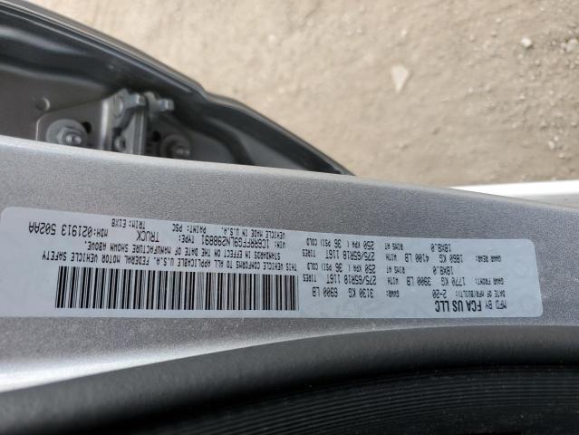 Photo 10 from auction – 2020 RAM 1500 BIG H with VIN 1C6RRFFG9LN298891