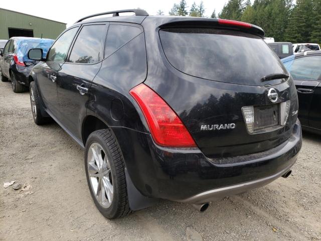 Photo 3 from auction – 2005 NISSAN MURANO SL with VIN JN8AZ08W85W403333