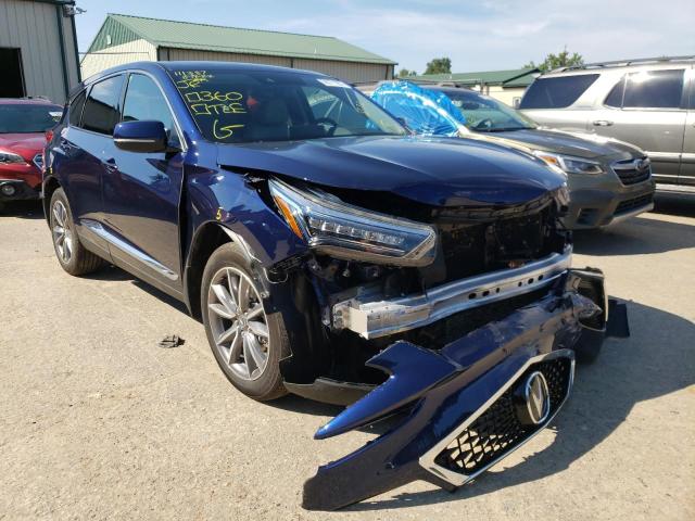 ACURA RDX TECHNO 2021 with VIN 5J8TC2H52ML032373 - Photo from auction