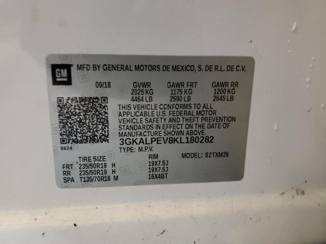 Photo 10 from auction – 2019 GMC TERRAIN SL with VIN 3GKALPEV8KL180282