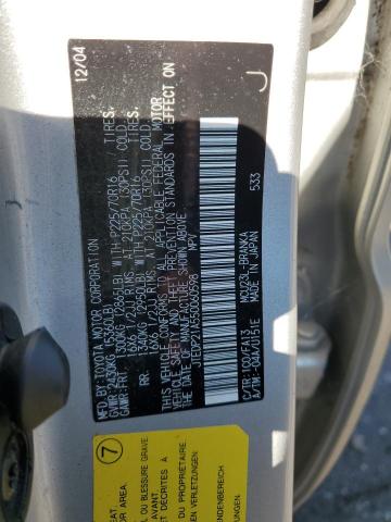 Photo 10 from auction – 2005 TOYOTA HIGHLANDER with VIN JTEDP21A550060598