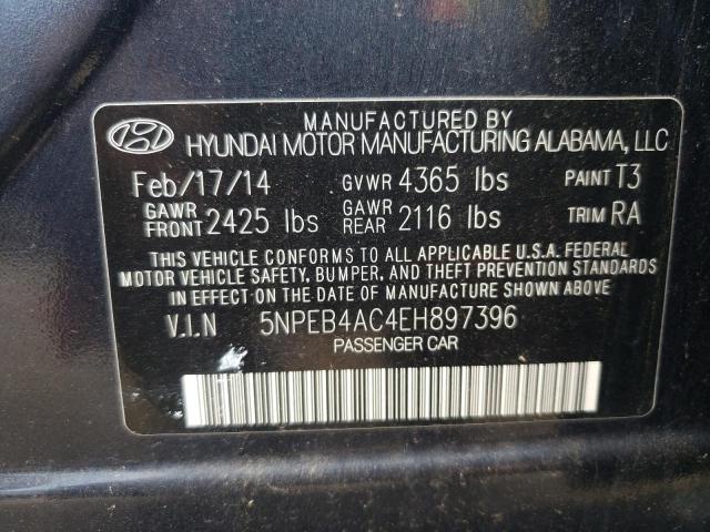 Photo 10 from auction – 2014 HYUNDAI SONATA GLS with VIN 5NPEB4AC4EH897396