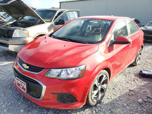 Photo 2 from auction – 2019 CHEVROLET SONIC PREM with VIN 1G1JF5SB9K4123394