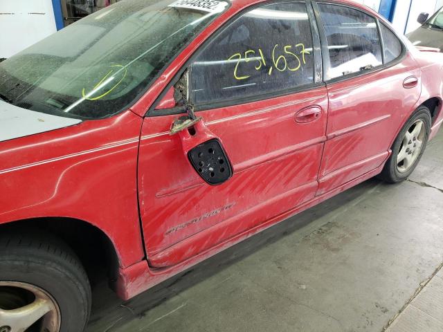 Photo 9 from auction – 1998 PONTIAC GRAND PRIX with VIN 1G2WP52K2WF327883