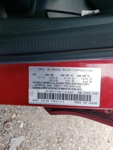 Photo 10 from auction – 2014 MAZDA 3 TOURING with VIN JM1BM1V78E1161660