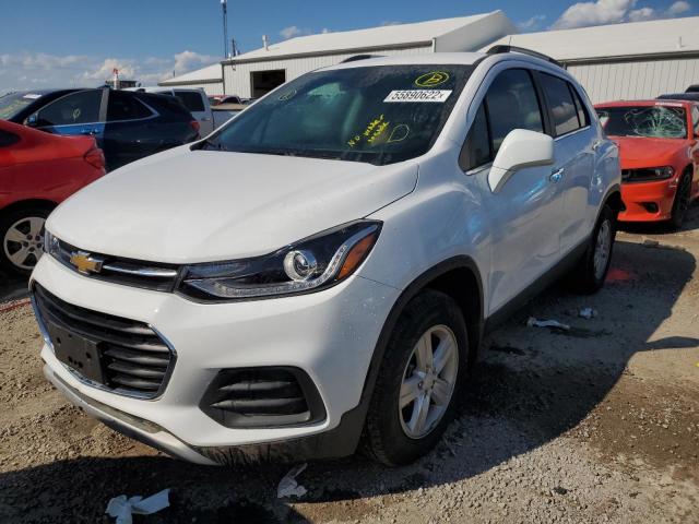 Photo 2 from auction – 2020 CHEVROLET TRAX 1LT with VIN 3GNCJPSB4LL232438