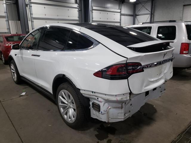 Photo 3 from auction – 2020 TESLA MODEL X with VIN 5YJXCAE28LF263896