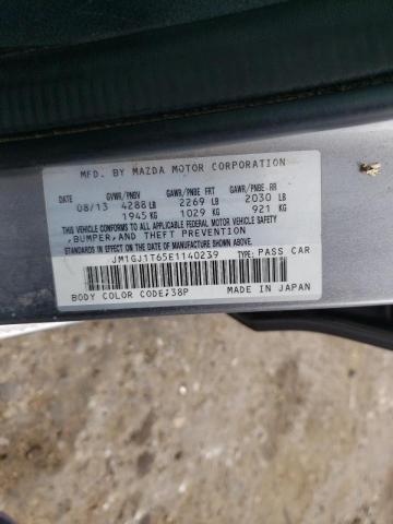 Photo 10 from auction – 2014 MAZDA 6 TOURING with VIN JM1GJ1T65E1140239