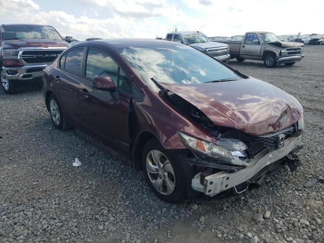 HONDA CIVIC LX 2013 with VIN 19XFB2F55DE043474 - Photo from auction