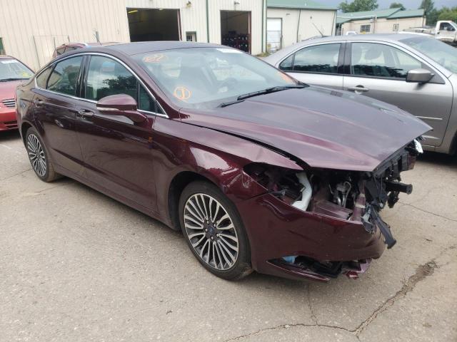 FORD FUSION 2017 with VIN 3FA6P0K99HR267947 - Photo from auction