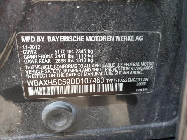 Photo 10 from auction – 2013 BMW 528 XI with VIN WBAXH5C59DD107460