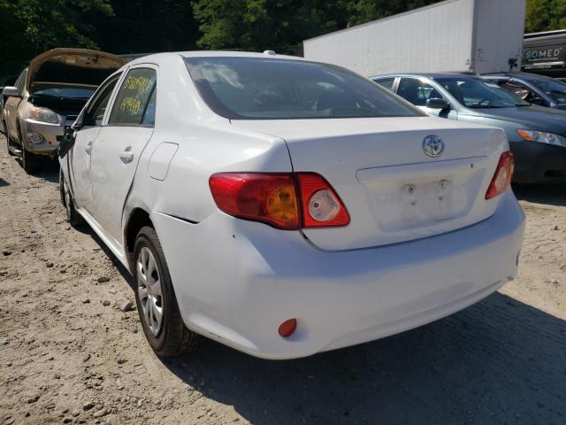 Photo 3 from auction – 2009 TOYOTA COROLLA BA with VIN 2T1BU40E59C158224