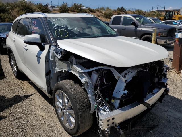 TOYOTA HIGHLANDER 2021 with VIN 5TDXBRCH6MS016916 - Photo from auction