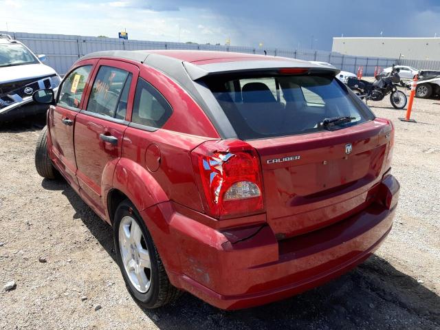 Photo 3 from auction – 2007 DODGE CALIBER SX with VIN 1B3HB48B17D149869