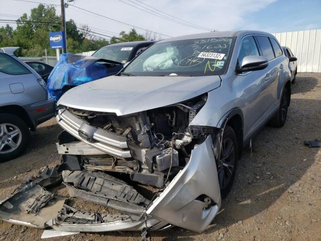 Photo 2 from auction – 2019 TOYOTA HIGHLANDER with VIN 5TDBZRFHXKS739408
