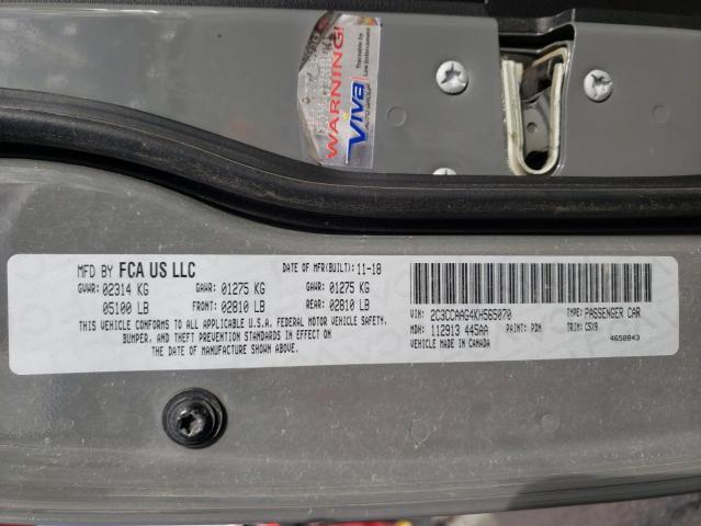Photo 10 from auction – 2019 CHRYSLER 300 TOURIN with VIN 2C3CCAAG4KH565070