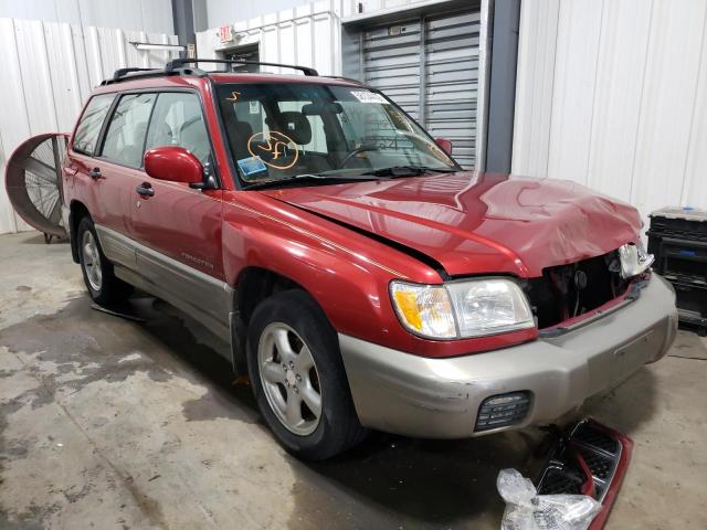 SUBARU FORESTER S 2001 with VIN JF1SF65591H740802 - Photo from auction