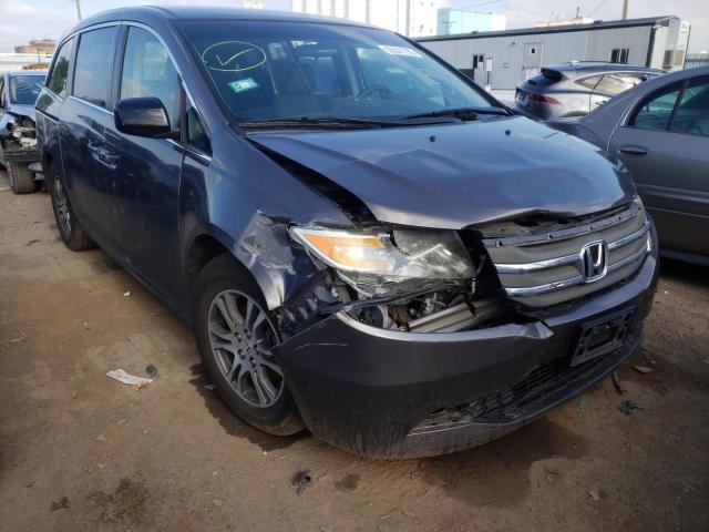HONDA ODYSSEY EX 2011 with VIN 5FNRL5H48BB046084 - Photo from auction
