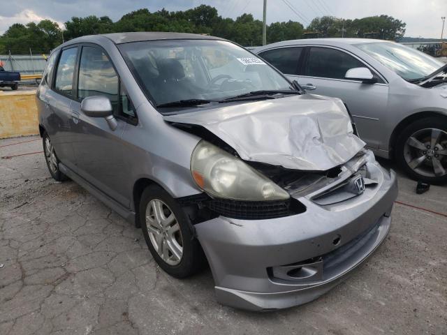 HONDA FIT S 2007 with VIN JHMGD38637S019216 - Photo from auction