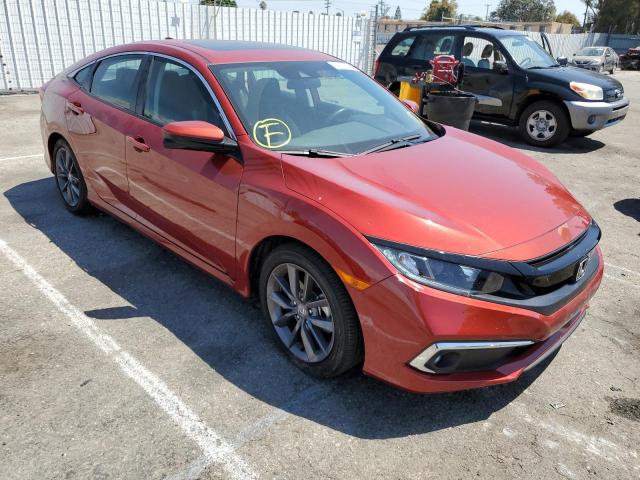 HONDA CIVIC EX 2020 with VIN 19XFC1F36LE200689 - Photo from auction