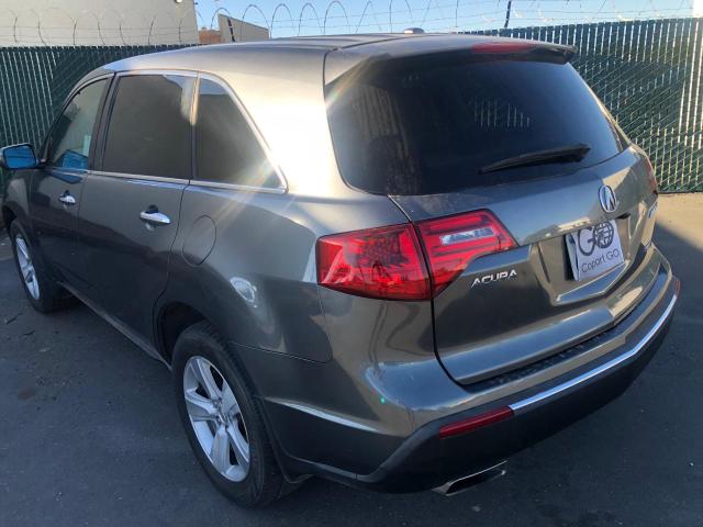 Photo 3 from auction – 2011 ACURA MDX with VIN 2HNYD2H2XBH508848