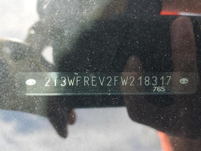 Photo 10 from auction – 2015 TOYOTA RAV4 XLE with VIN 2T3WFREV2FW218317
