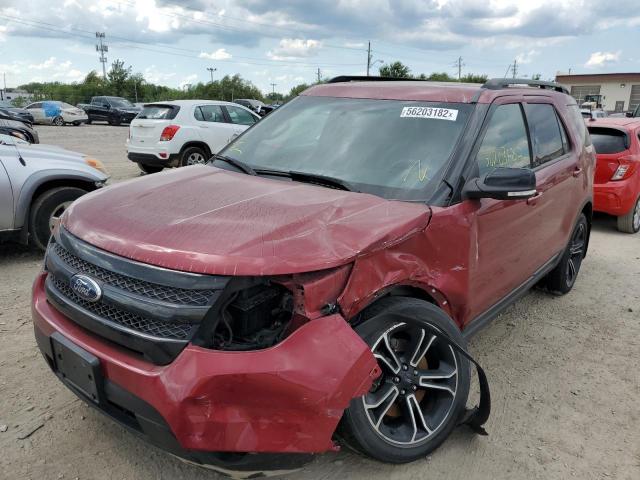 Photo 2 from auction – 2015 FORD EXPLORER S with VIN 1FM5K8GT0FGB48577