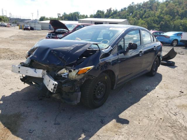 Photo 2 from auction – 2013 HONDA CIVIC with VIN 2HGFB2F51DH556260