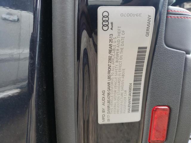 Photo 10 from auction – 2018 AUDI A4 PREMIUM with VIN WAUENAF47JA068554