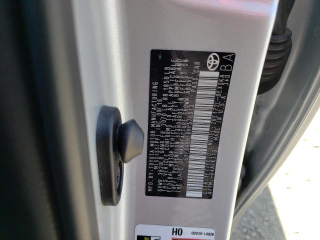 Photo 10 from auction – 2017 TOYOTA COROLLA L with VIN 5YFBURHE0HP576013