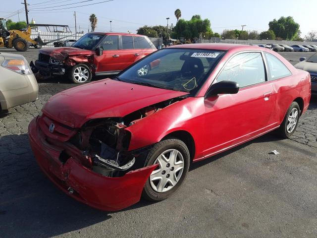Photo 2 from auction – 2003 HONDA CIVIC LX with VIN 1HGEM22513L083215