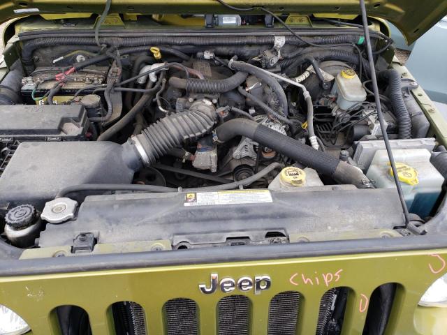 Photo 7 from auction – 2007 JEEP WRANGLER X with VIN 1J4FA24107L129073