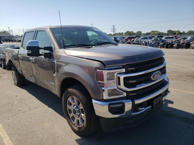 FORD F250 SUPER 2022 with VIN 1FT7W2BT6NED74705 - Photo from auction