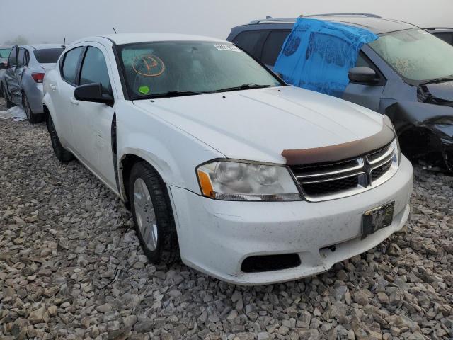 DODGE AVENGER SE 2012 con VIN 1C3CDZAB1CN330523 - Foto de la subasta