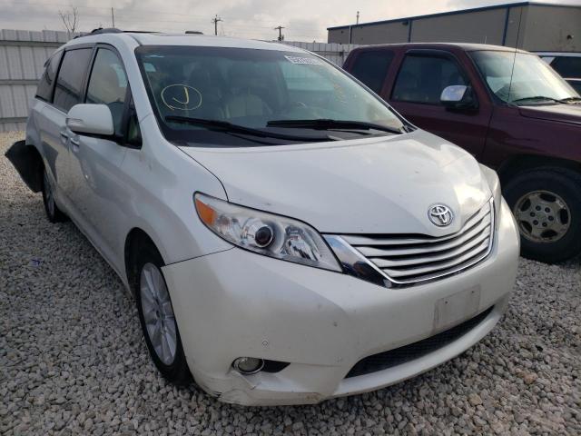 TOYOTA SIENNA XLE 2013 with VIN 5TDYK3DC2DS287878 - Photo from auction