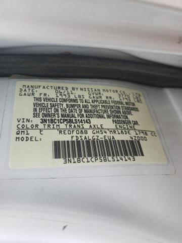 Photo 10 from auction – 2011 NISSAN VERSA S with VIN 3N1BC1CP5BL514143