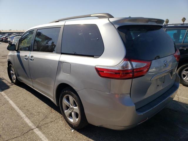 Photo 3 from auction – 2016 TOYOTA SIENNA LE with VIN 5TDKK3DC9GS727976