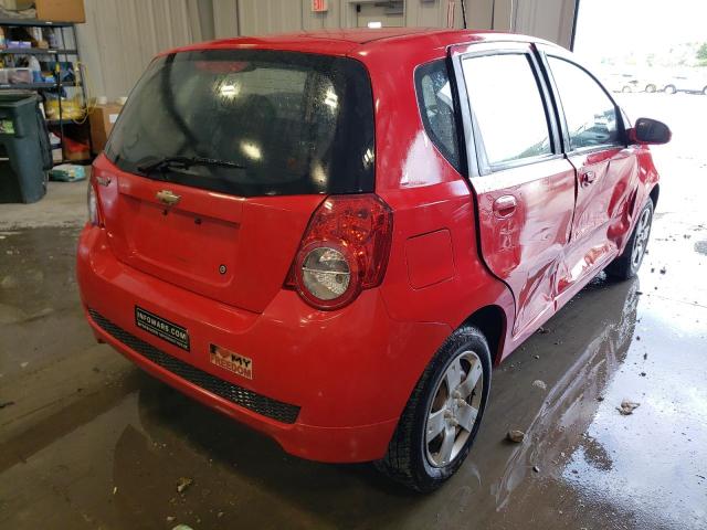 Photo 4 from auction – 2010 CHEVROLET AVEO LS with VIN KL1TD6DE5AB059486