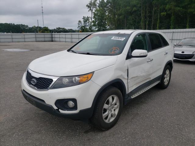 Photo 2 from auction – 2013 KIA SORENTO LX with VIN 5XYKT3A14DG413872