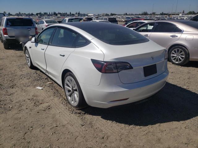Photo 3 from auction – 2021 TESLA MODEL 3 with VIN 5YJ3E1EA9MF078449