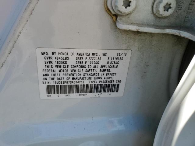 Photo 10 from auction – 2016 ACURA ILX PREMIU with VIN 19UDE2F87GA004256