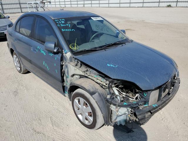 KIA RIO 2006 with VIN KNADE123766043835 - Photo from auction