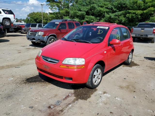 Photo 2 from auction – 2006 CHEVROLET AVEO BASE with VIN KL1TD66626B622863