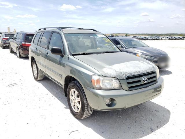 TOYOTA HIGHLANDER 2007 with VIN JTEGD21A870162194 - Photo from auction