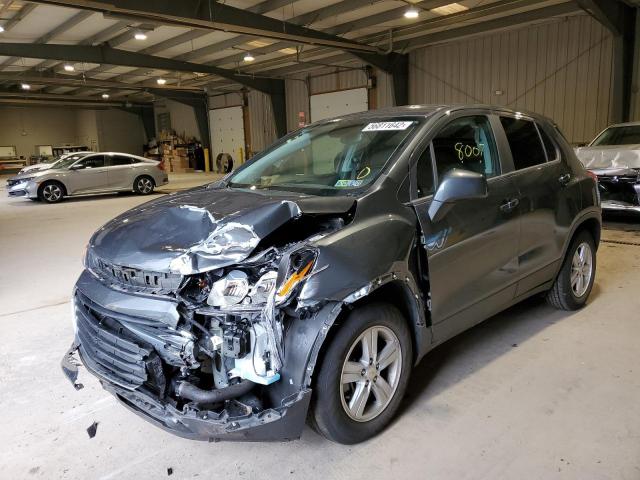 Photo 2 from auction – 2020 CHEVROLET TRAX LS with VIN 3GNCJKSB3LL124119