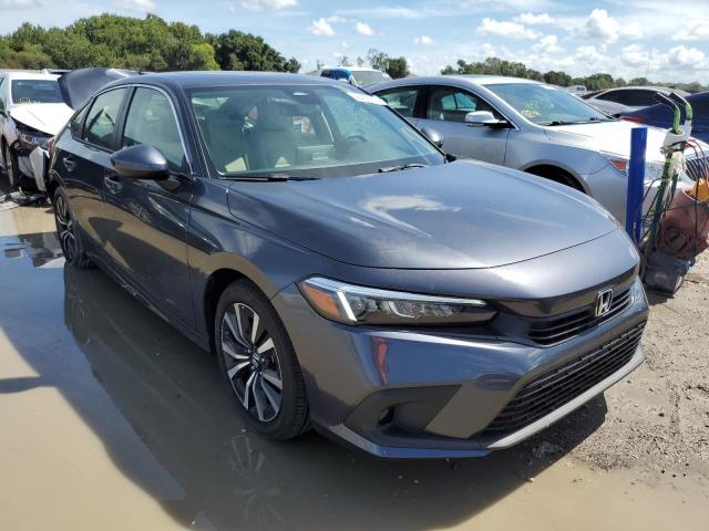HONDA CIVIC EX 2022 with VIN JHMFE1F74NX004863 - Photo from auction